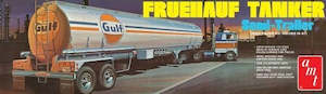 Trucks: AMT 1354 1/25 Fruehauf Tanker Gulf