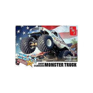 Trucks: xAMT 1252 1/25 Chevy Silverado Monster Truck
