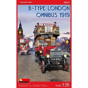 Buses: MiniArt 38031 1/35 B-TYPE LONDON OMNIBUS 1919