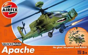 Helicopters: Airfix J6004 QUICK BUILD: Apache Helicopter