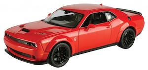 1 24 Scale: Motormax MX-79350 1/24 2018 Dodge Challenger SRT Hellcat