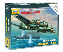 Zvezda 6186 1/200 JU-88 A4
