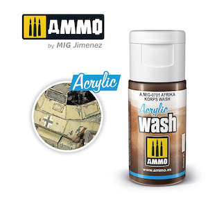 Mig Acrylic Filters: AMMO by Mig Jimenez 0701 Acrylic Filter Afrika Korps Wash