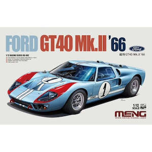 Meng November 2021: Meng RS-002 1/12 Ford GT40 Mk ll '66