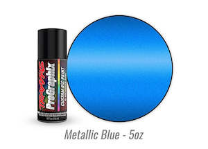Traxxas Body Paint 1: Traxxas 5074 - Body paint ProGraphix metallic blue (5oz)