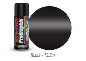 Traxxas Body Paint 1: Traxxas 5055X - Body paint ProGraphix black (13.5oz)