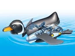 Tamiya Plastic Kits: Tamiya 70259 Walking & Swimming Penguin