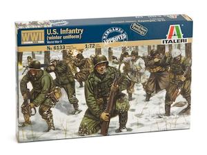 Italeri 6133 1/72 U.S INFANTRY WW 2ND (WINTER UNIFORM)