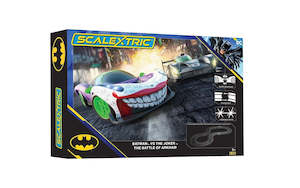 Scalextric C1438 Set: Batman vs The Joker Battle of Arkham