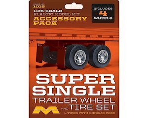 Moebius Models 1018 1/25 SuperSingle Trailer W&T(4