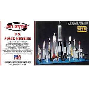 Space: Atlantis Models AMCM6871 1/128 US Space Missiles (36)