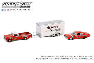 1 43 Scale: GreenLight 31170-A 1966 Dodge D-100 and 1969 Dodge Charger