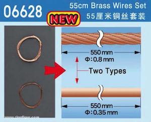 Trumpeter: Trumpeter 06628 55cm Brass Wire set