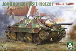 Takom 2171 1/35 Jagdpanzer 38(t) Hetzer Mid Production w/ Full Interior
