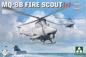 Takom: Takom 2165 1/35 MQ-8B Fire Scout 1+1