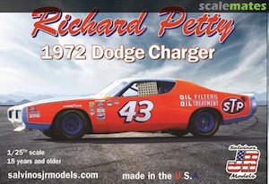 Salvinos JR RPDC1972T 1/25 72 Dodge Charger Petty