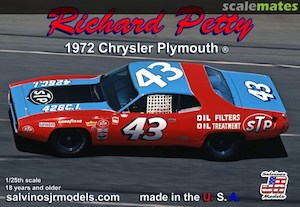 Salvinos JR RPCP1972D 1/25 72 ChryslerPlymouthPetty