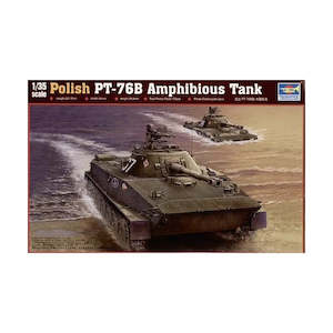 Tanks: Trumpeter 00382 1/35 Polish PT-76B Amphibious Tank