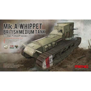 Tanks: Meng TS-021 1/35 British Medium Tank Mk.A Whippet