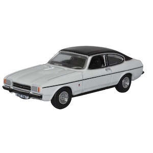 1 76 Scale: Oxford 76CPR003 1/76 Ford Capri Mk II - White