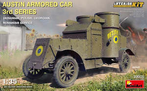 Miniart Models: MiniArt 39005 1/35 AUSTIN ARMOURED CAR: UKR;POL;GRG; ROM