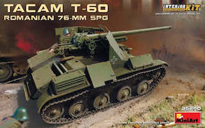 Miniart Models: MiniArt 35240 1/35 ROMANIAN 76MM SPG TACAM T-60