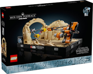 Star Wars: LEGO Star Wars Mos Espa Podrace Diorama 75380