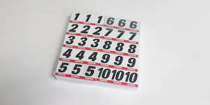 Kyosho 87006 Kyosho Number Seals