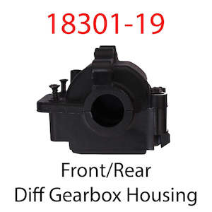 Rc Drivetrain Parts Gearbox Housing: HOSpeed 18301-19 Front/Rear Gearbox Housing