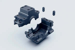 Rc Drivetrain Parts Gearbox Housing: Agama AG-5N1005 Rear gear box for Agama N1