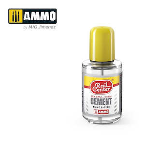 Ammo By Mig Jimenez Railroad Colours: AMMO by Mig Jimenez AMMO.R-2520 Rail Center Extra-Thin Cement 30ml