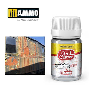 Ammo By Mig Jimenez Railroad Colours: AMMO by Mig Jimenez AMMO.R-2505 Rail Center Scratches Effects 35ml