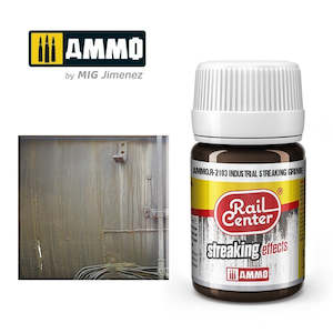 Ammo By Mig Jimenez Railroad Colours: AMMO by Mig Jimenez AMMO.R-2103 Rail Center Industrial Streaking Grime 35ml