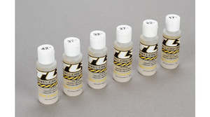 Silicone Oil: TLR LOSI TLR74019 Shock Oil 6Pk17.522.527.532.537.542.5
