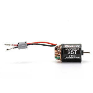 Rc Electronics Motors: Spektrum SPMXSM5353 Firma 35T Rebuildable 3 Pole Brushed Crawler Motor