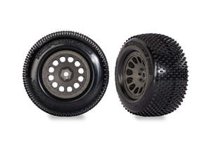 Traxxas Pre Order: Traxxas 10774-GRAY Gray Mini XRT Wheels w/ Response Pro Tires (2)