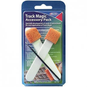 Model Train Accessories: Deluxe Materials AC18 Track Magic Accessory Pack