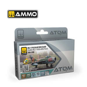 Ammo By Mig Jimenez: AMMO by Mig Jimenez ATOM-20908 Atom Color Mig-17 Polish Air Force Colors Set Set
