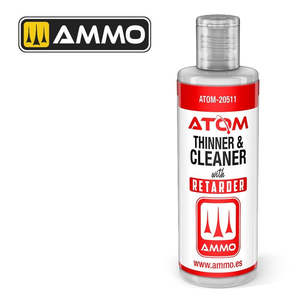 AMMO by Mig Jimenez ATOM-20511 Atom Color Thinner And Cleaner With Retarder 60ml