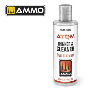 Ammo By Mig Jimenez: AMMO by Mig Jimenez ATOM-20510 Atom Color Thinner And Cleaner 60ml