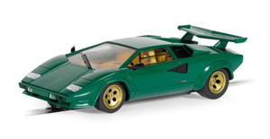 Scalextric C4500 Lamborghini Countach Green