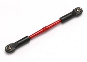 Usa Warehouse Stock: Traxxas 5595 - Turnbuckle aluminum (red-anodized) front toe link 61mm (1)