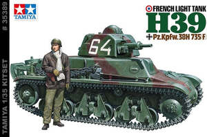 Tamiya 35389 1/35 FRENCH LIGHT TANK H39