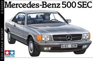 Tamiya Model Kits: Tamiya 24029 1/24 Mercedes-Benz 500 SEC