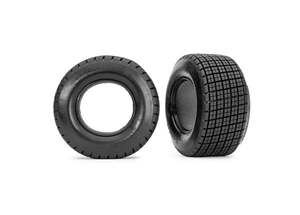 Traxxas 10470X Hoosier Dual-Profile Dirt Oval Tires & Foam Inserts (2)