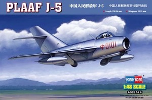 Hobby Boss: Hobby Boss 80335 1/48 Chinese Peoples Liberation Army Force J-5