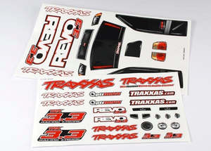 Traxxas 5313R - Decal Sheets Revo 3.3