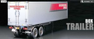 Trucks: Tamiya 56302 Box Trailer. Hobby Hangar