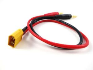 FUSE10546 XT60 Charge lead W/ 4mm Banana plug. Hobby Hangar