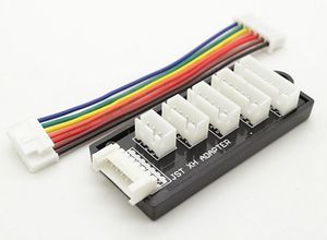 Charge Leads, Balance Boards: FUSEBOARD-21 JST-XH Balance Board for 2S to 6S Battery Packs. Hobby Hangar